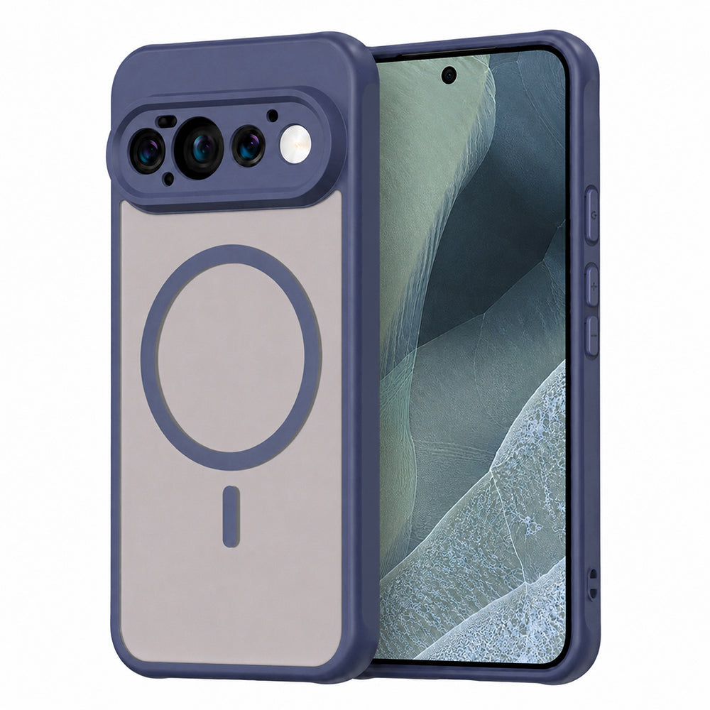 MagSafe tok Google Pixel 11 Pro-hoz, Techsuit, HaloFrost II, Tengerészkék