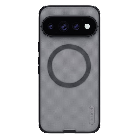 MagSafe tok Google Pixel 11 Pro XL készülékhez, Nillkin Super Shield Pro, fekete, áttetsző, szaténfényű