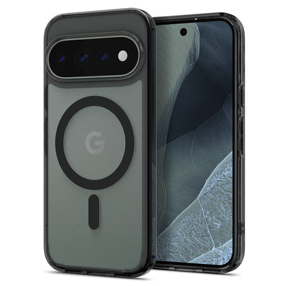 MagSafe tok Google Pixel 11 Pro XL-hez, Spigen, Ultra Hybrid, Fekete Szatén ACS11452