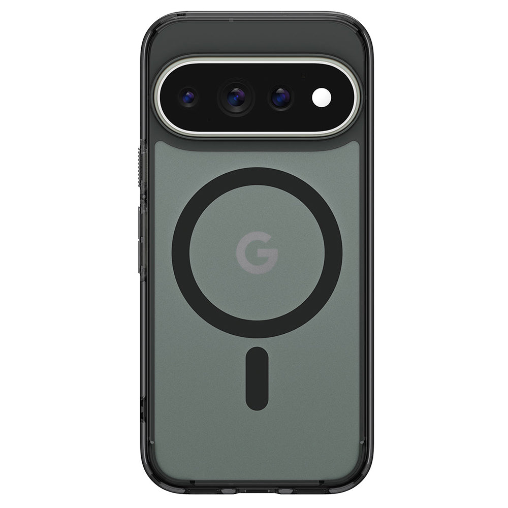 MagSafe tok Google Pixel 11 Pro XL-hez, Spigen, Ultra Hybrid, Fekete Szatén ACS11452