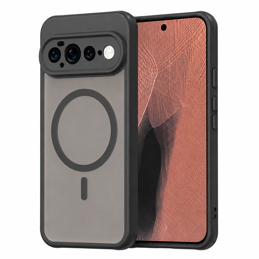 MagSafe tok Google Pixel 11 Pro XL-hez, Techsuit, HaloFrost II, Fekete