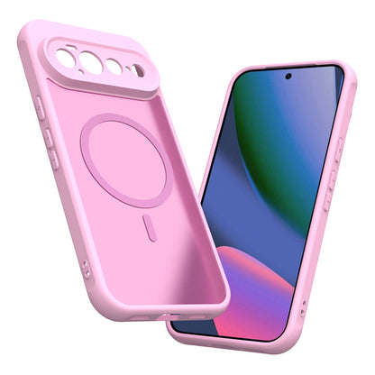 MagSafe Case for Google Pixel 11 Pro XL, Techsuit, HaloFrost II, Pink