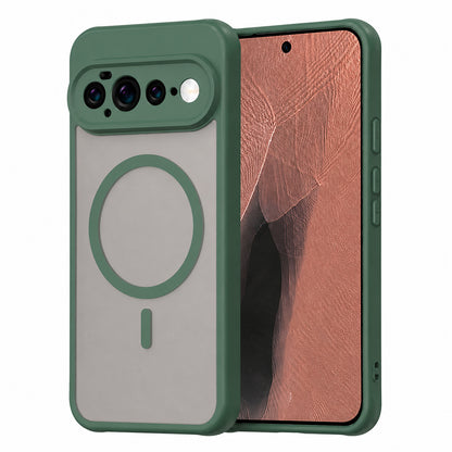 MagSafe tok Google Pixel 11 Pro XL-hez, Techsuit, HaloFrost II, Zöld