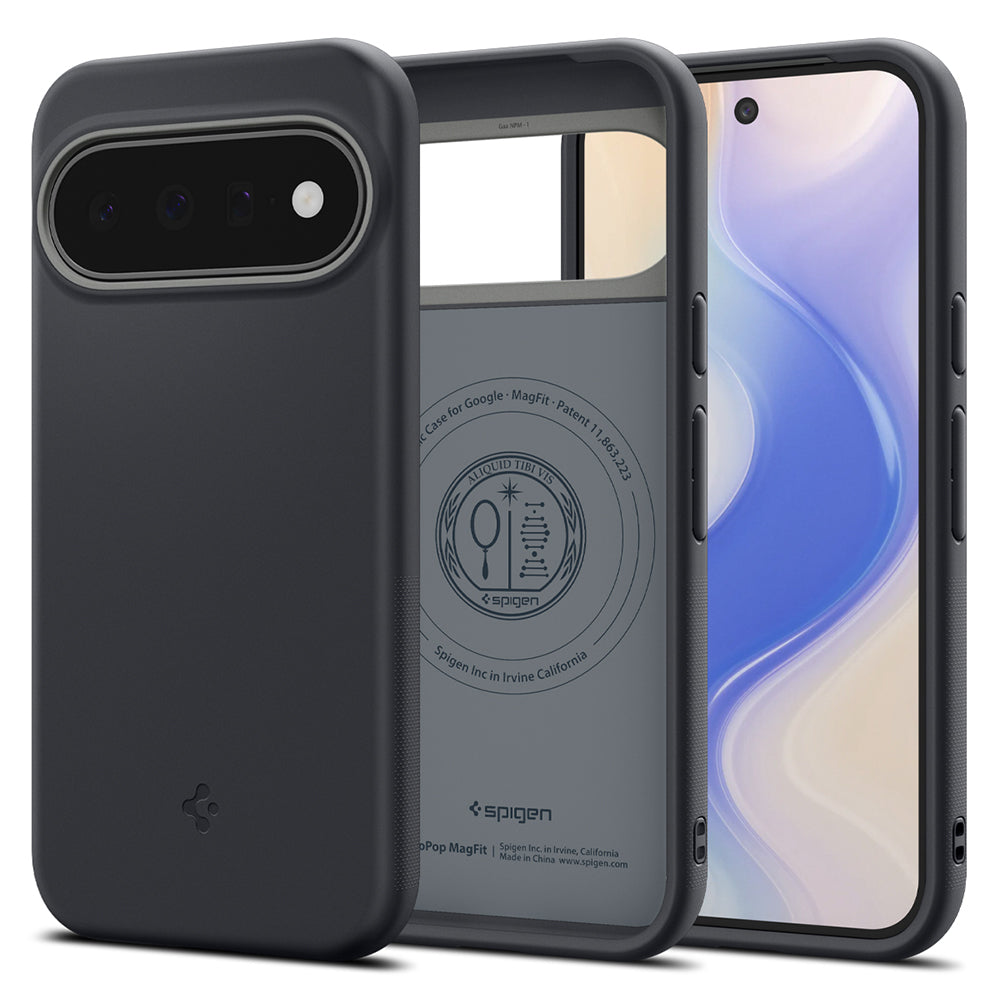 MagSafe tok Google Pixel 11-hez, Spigen, Caseology Nano Pop, Fekete ACS11445