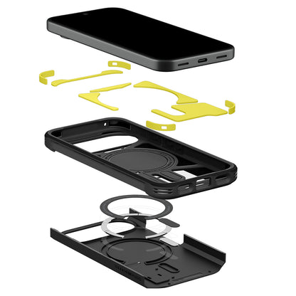 MagSafe tok Google Pixel 11-hez, Spigen, Tough Armor, Fekete ACS11443