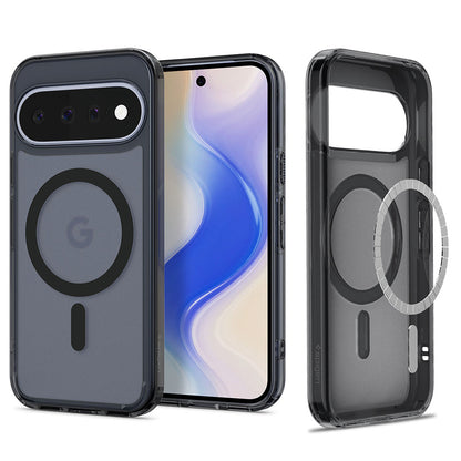 MagSafe tok Google Pixel 11-hez, Spigen, Ultra Hybrid, Fekete Szatén ACS11442