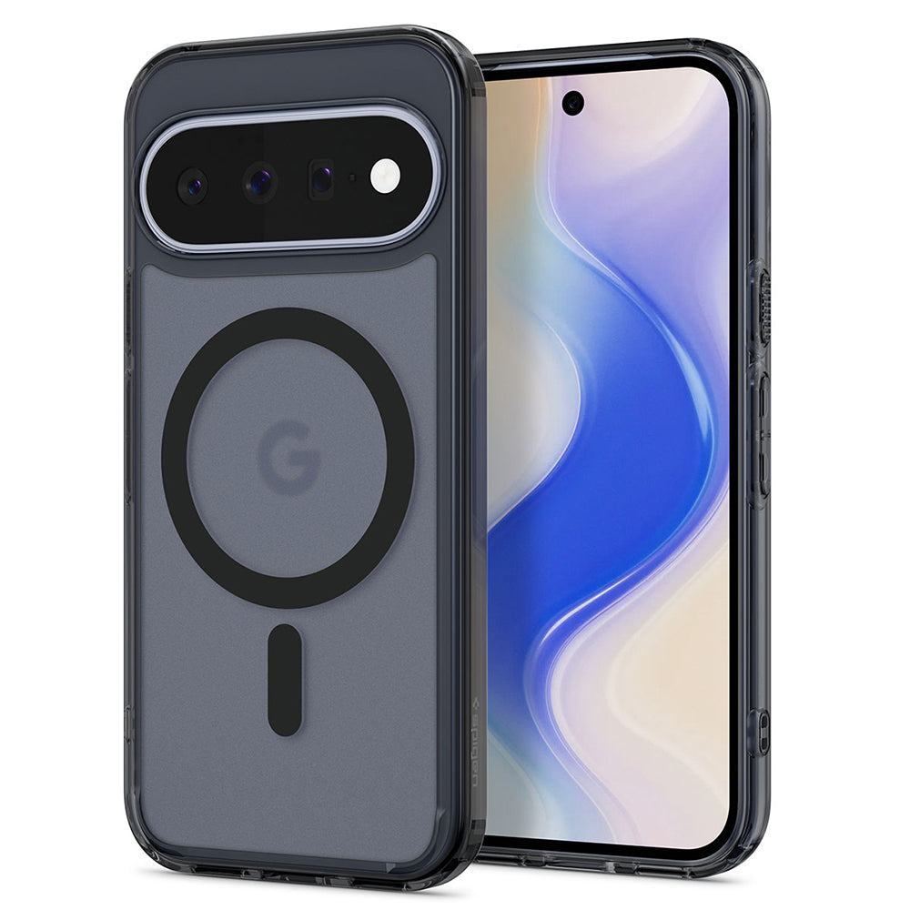 MagSafe tok Google Pixel 11-hez, Spigen, Ultra Hybrid, Fekete Szatén ACS11442