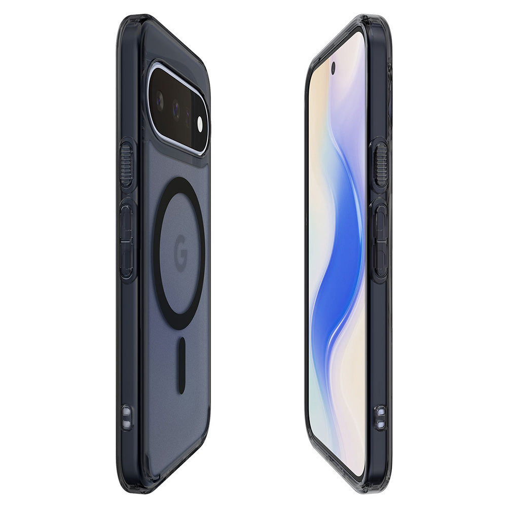 MagSafe tok Google Pixel 11-hez, Spigen, Ultra Hybrid, Fekete Szatén ACS11442