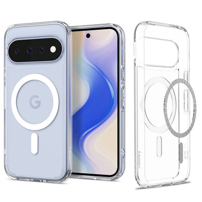 MagSafe tok Google Pixel 11-hez, Spigen, Ultra Hybrid, Átlátszó Fehér ACS11441