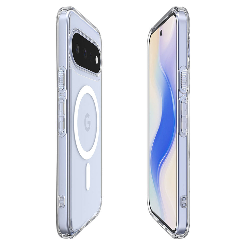 MagSafe tok Google Pixel 11-hez, Spigen, Ultra Hybrid, Átlátszó Fehér ACS11441