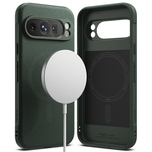 MagSafe tok Google Pixel 9 Pro-hoz, Ringke, Onyx, Sötétzöld