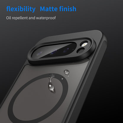 MagSafe tok Google Pixel 9 Pro-hoz, Techsuit, HaloFrost II, Fekete