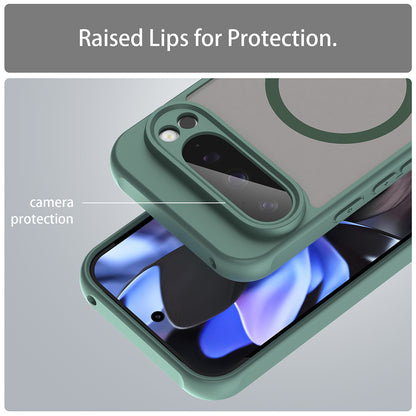 MagSafe tok Google Pixel 9 Pro-hoz, Techsuit, HaloFrost II, Zöld