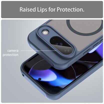 MagSafe tok Google Pixel 9-hez, Techsuit, HaloFrost II, Tengerészkék