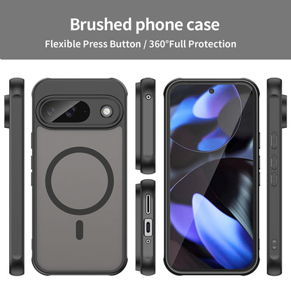MagSafe tok Google Pixel 9-hez, Techsuit, HaloFrost II, Fekete