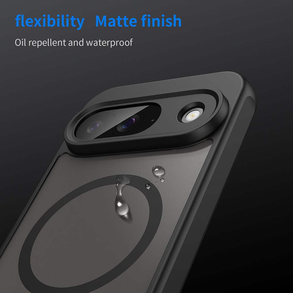 MagSafe tok Google Pixel 9-hez, Techsuit, HaloFrost II, Fekete