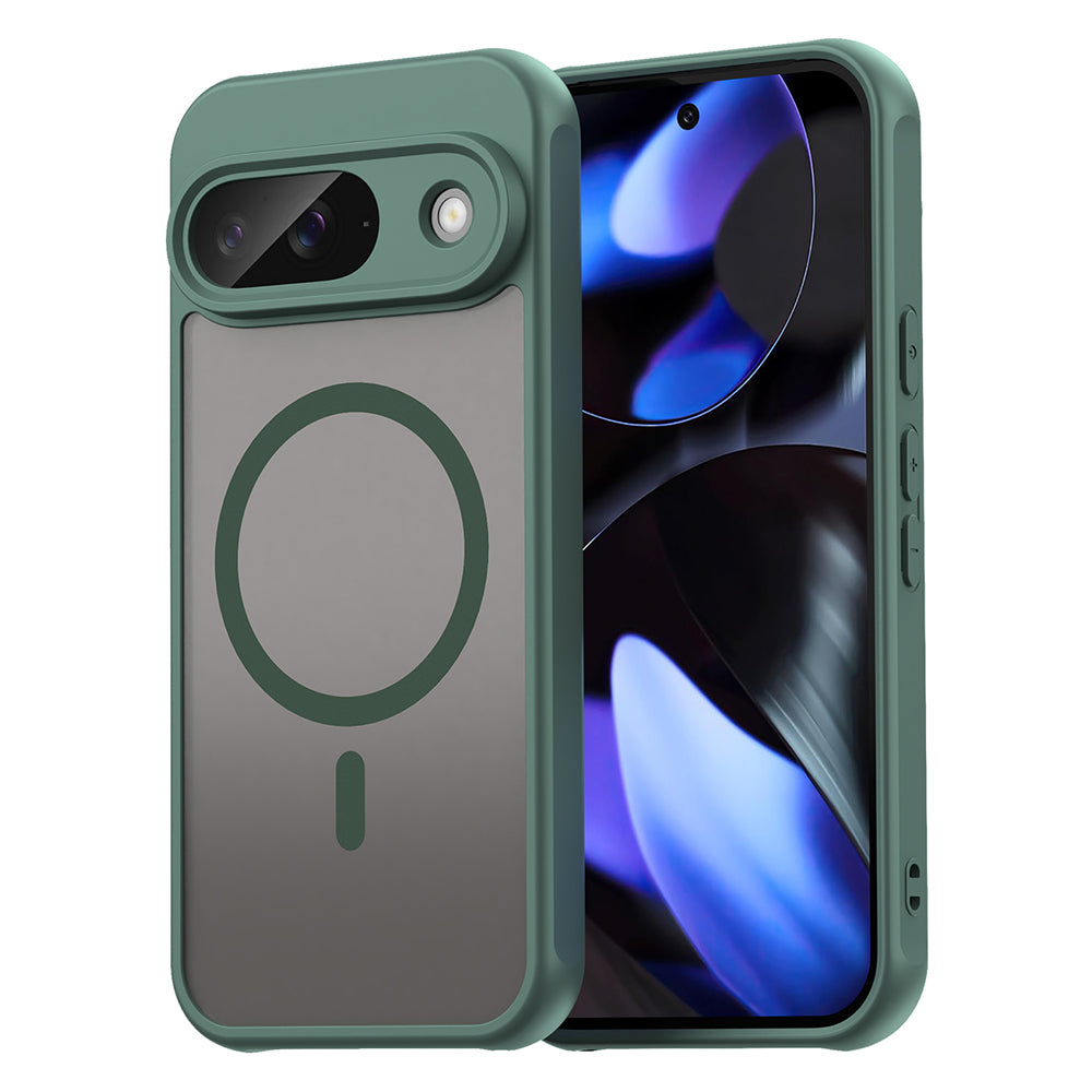 MagSafe tok Google Pixel 9-hez, Techsuit, HaloFrost II, Zöld