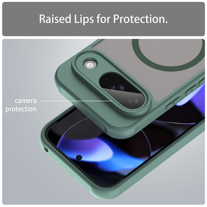 MagSafe tok Google Pixel 9-hez, Techsuit, HaloFrost II, Zöld