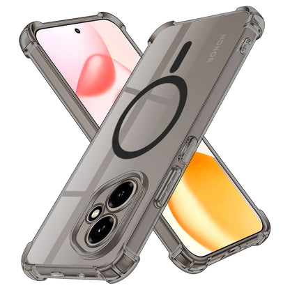MagSafe tok Google Pixel 9-hez, Techsuit, ütésálló átlátszó, füstszínű