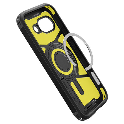 MagSafe tok Google Pixel 9a-hoz, Spigen, Tough Armor, Fekete