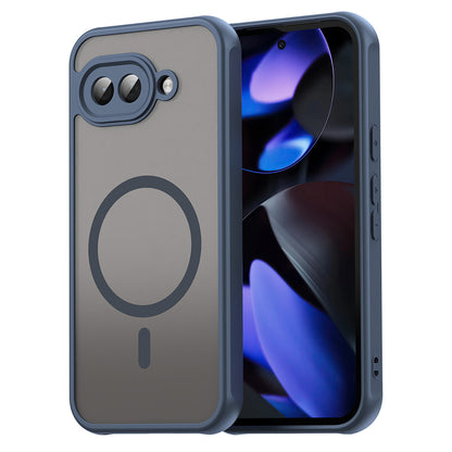MagSafe tok Google Pixel 9a-hoz, Techsuit, HaloFrost II, Tengerészkék