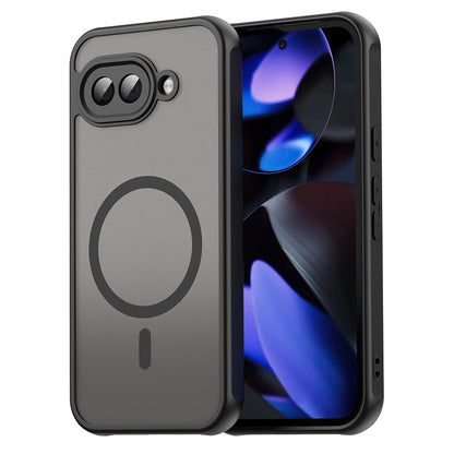 MagSafe tok Google Pixel 9a-hez, Techsuit, HaloFrost II, Fekete
