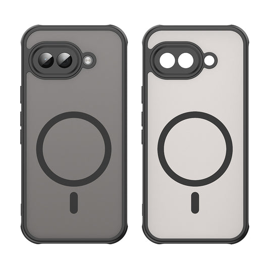 MagSafe Case for Google Pixel 9a, Techsuit, HaloFrost II, Black