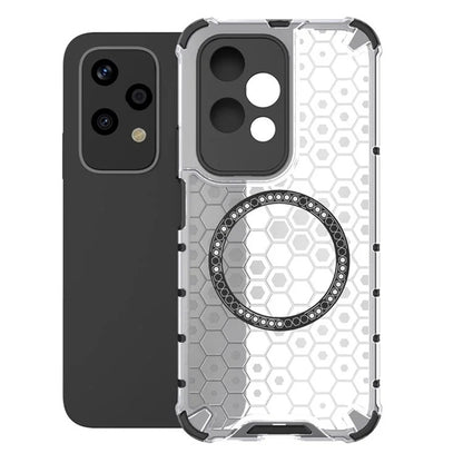 MagSafe tok Honor 200 Lite-hez, Techsuit, HoneyComb Shield, Fehér