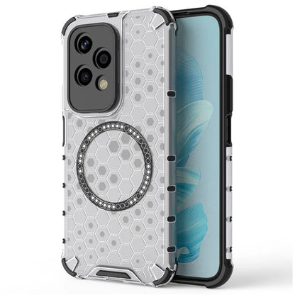 MagSafe tok Honor 200 Lite-hez, Techsuit, HoneyComb Shield, Fehér