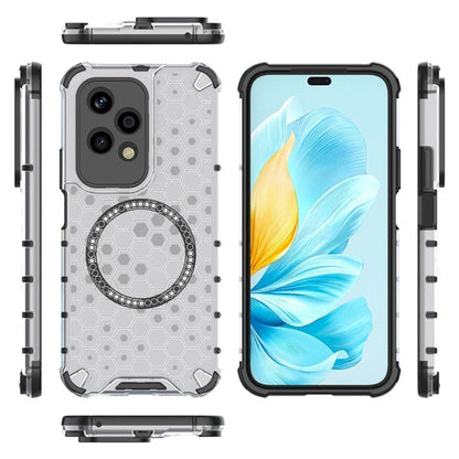MagSafe tok Honor 200 Lite-hez, Techsuit, HoneyComb Shield, Fehér