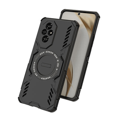 MagSafe tok Honor 200-hoz, Techsuit, ArmorMag, Fekete