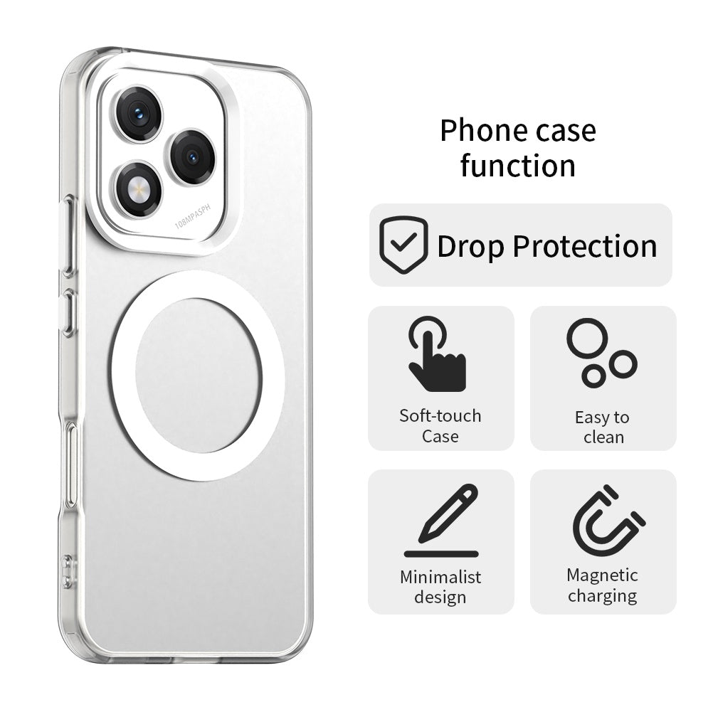 MagSafe tok Honor 400 Lite-hez, Techsuit, CandyCase, Fehér