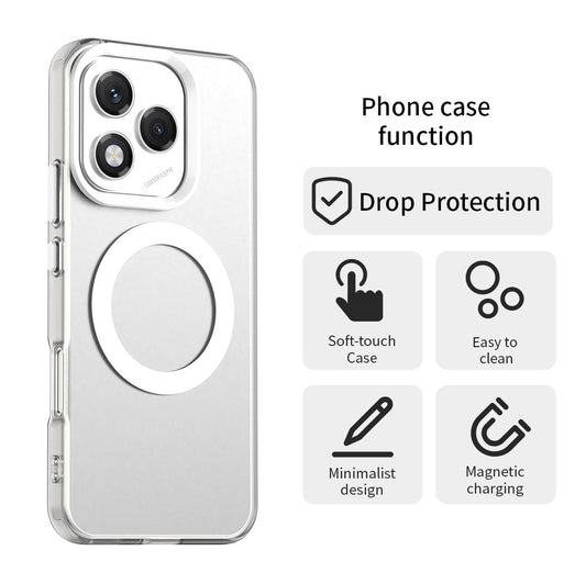MagSafe tok Honor 400 Lite-hez, Techsuit, CandyCase, Fehér
