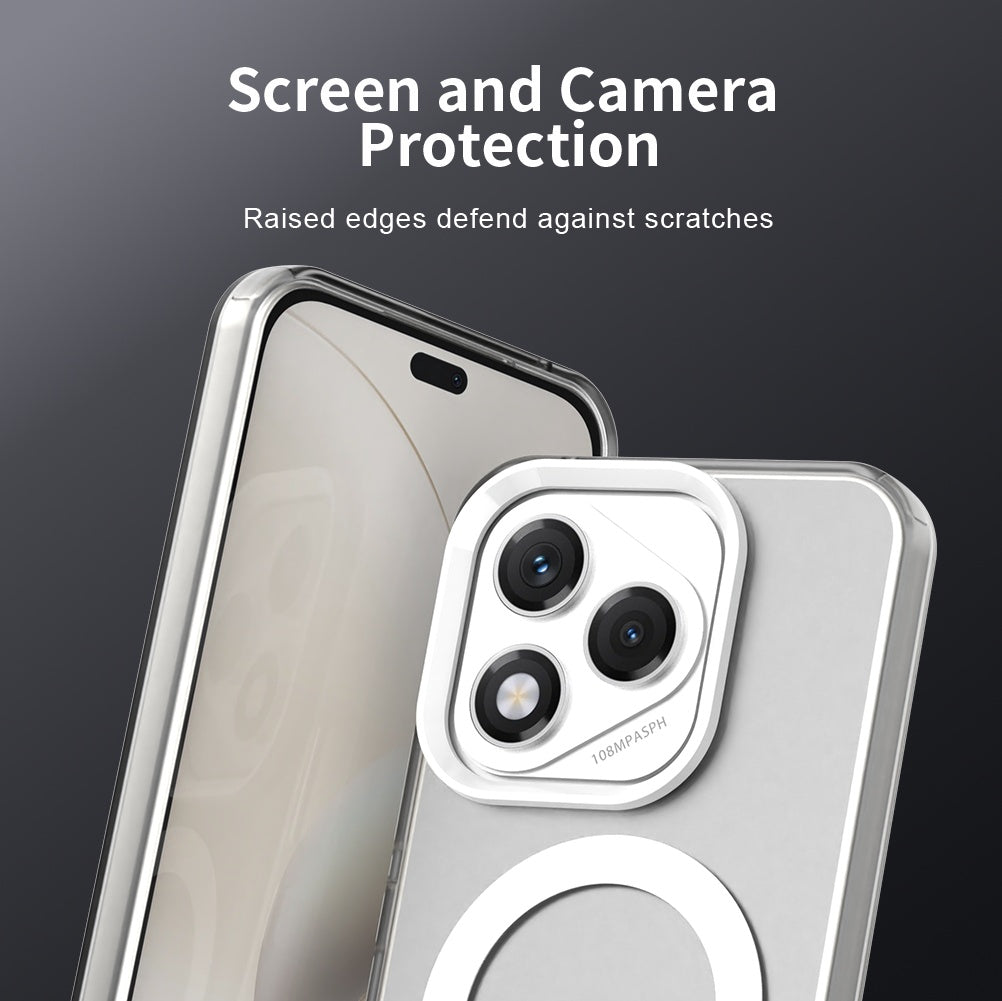 MagSafe tok Honor 400 Lite-hez, Techsuit, CandyCase, Fehér