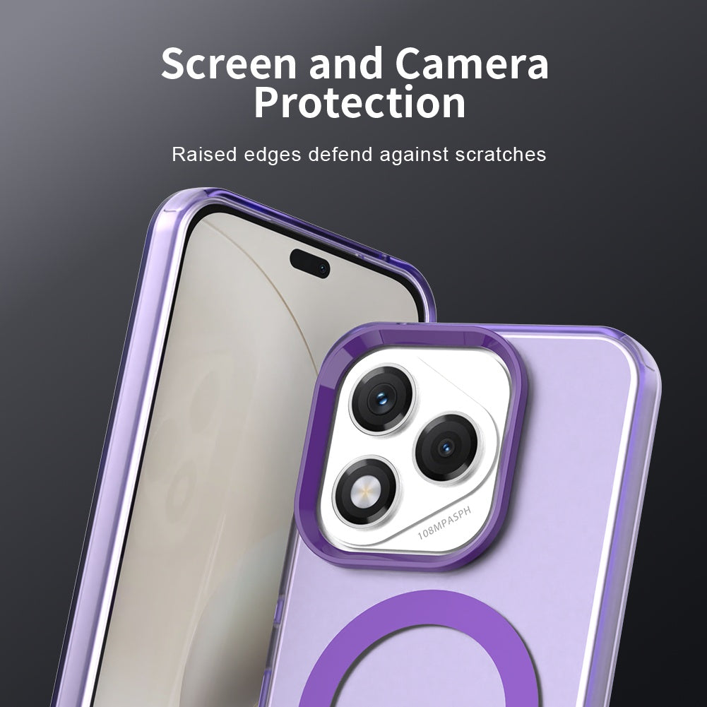 MagSafe Case for Honor 400 Lite, Techsuit, CandyCase, Purple