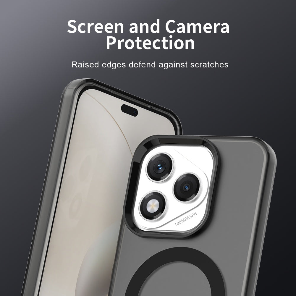 MagSafe tok Honor 400 Lite-hez, Techsuit, CandyCase, Fekete