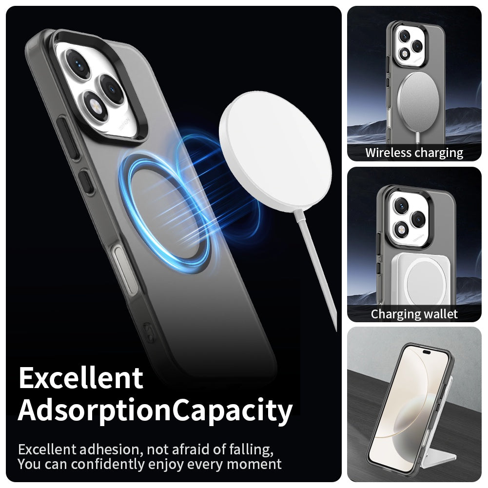 MagSafe tok Honor 400 Lite-hez, Techsuit, CandyCase, Fekete
