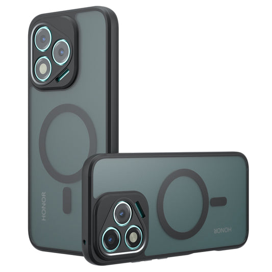 MagSafe tok Honor 400 Lite-hez, Techsuit, PureFrost, Fekete