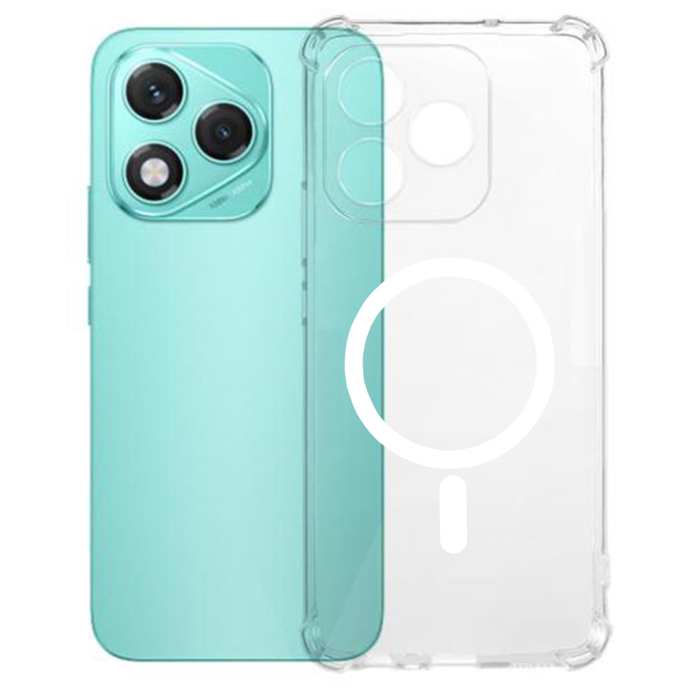 MagSafe Case for Honor 400 Lite, Techsuit, Shockproof, Transparent