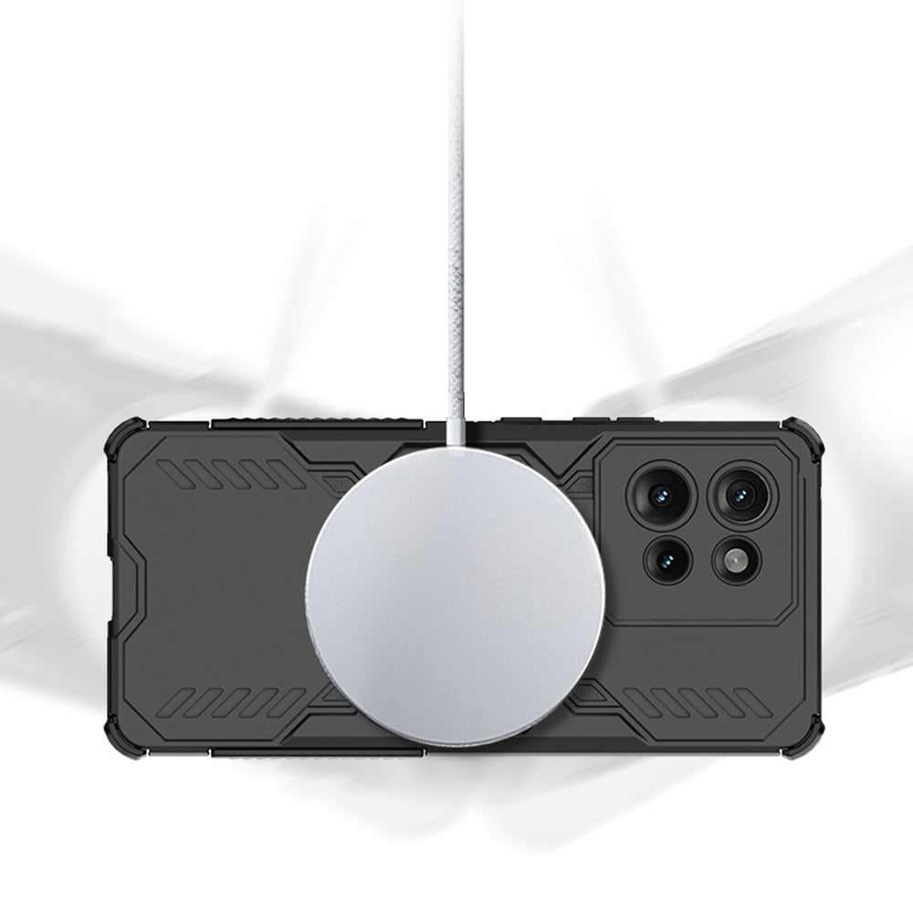 MagSafe tok Honor 400 Pro-hoz, Techsuit, ArmorMag, Fekete
