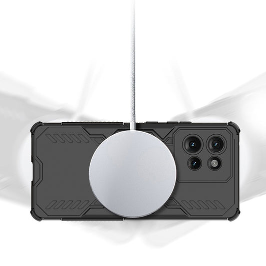 MagSafe tok Honor 400 Pro-hoz, Techsuit, ArmorMag, Fekete