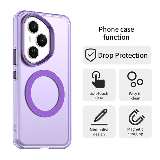 MagSafe tok Honor 400 Pro-hoz, Techsuit, CandyCase, Lila