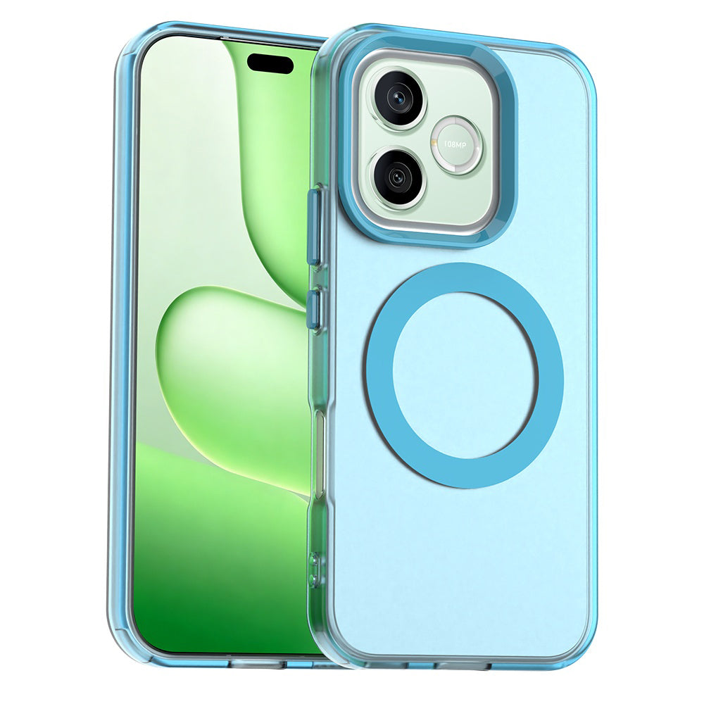 MagSafe tok Honor 600 Lite-hez, Techsuit, CandyCase, Kék