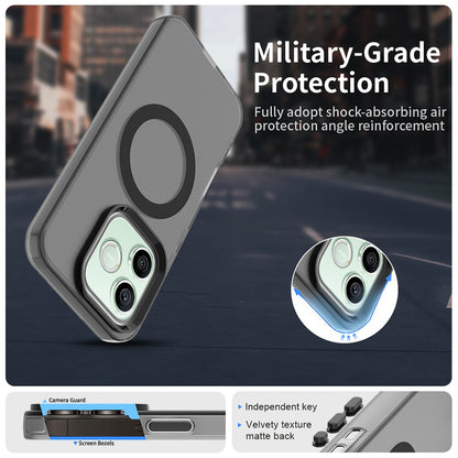 MagSafe tok Honor 600 Lite-hez, Techsuit, CandyCase, Fekete