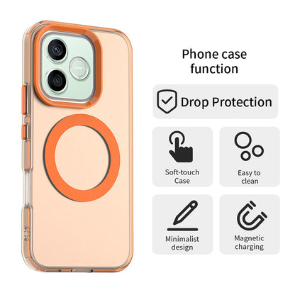 MagSafe tok Honor 600 Lite-hez, Techsuit, CandyCase, Narancssárga