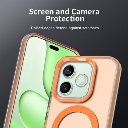 MagSafe tok Honor 600 Lite-hez, Techsuit, CandyCase, Narancssárga
