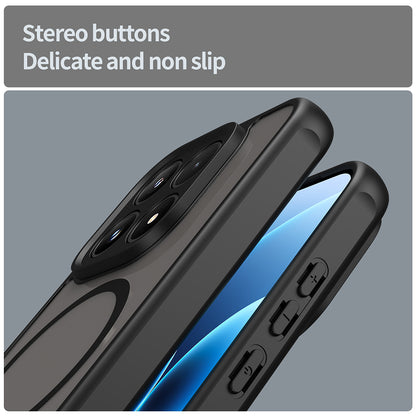 MagSafe Case for Honor 600 Lite, Techsuit, HaloFrost II, Black
