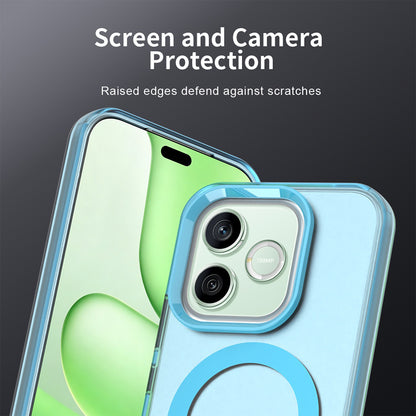 MagSafe tok Honor 600 Pro / 600-hoz, Techsuit, CandyCase, Kék