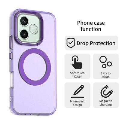 MagSafe tok Honor 600 Pro / 600-hoz, Techsuit, CandyCase, Lila