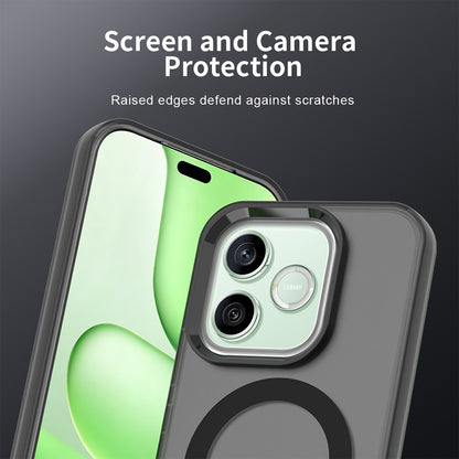 MagSafe tok Honor 600 Pro / 600-hoz, Techsuit, CandyCase, Fekete